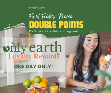 Double points for loyalty reward members October 4th, 2024