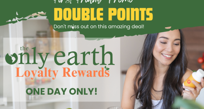 Double points for loyalty reward members October 4th, 2024