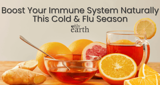 Image of natural ways to boost the immune system this cold & flu season.