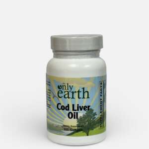 The Only Earth Cod Liver Support 100 Softgels