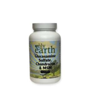 The Only Earth Glucosamine, Chondroitin, & MSM 180 Tablets