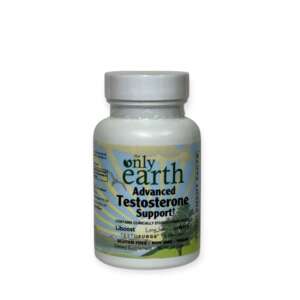 The Only Earth Advanced Testosterone Support + 30 Vegan Capsules