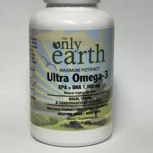 The Only Earth Ultra Omega-3 EPA + DHA 1,000 MG