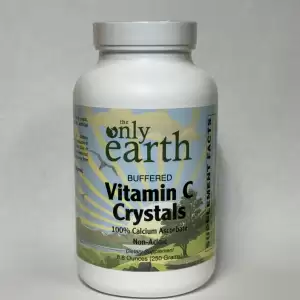 The Only Earth Buffered Vitamin C Crystals 8.8 Oz.