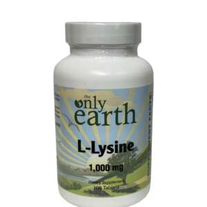 The Only Earth L-Lysine 1000 Mg 100 Tablets