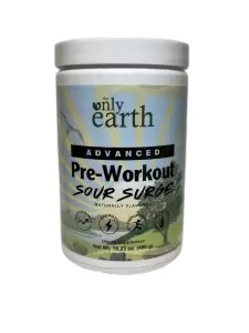 The Only Earth Advanced Pre-Workout Sour Surge 16.23 Oz