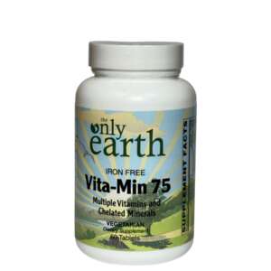 The Only Earth Iron Free Vita-Min 75 60 Tablets
