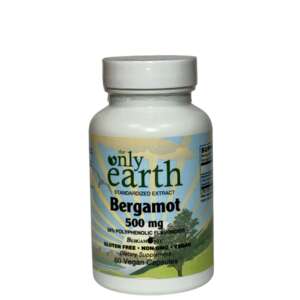 The Only Earth Bergamot 500 MG 60 Vegan Capsules