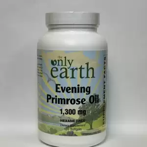 The Only Earth Evening Primrose Oil 1300 Mg 120 Softgels