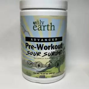 The Only Earth Advanced Pre-Workout Sour Surge 16.23 Oz