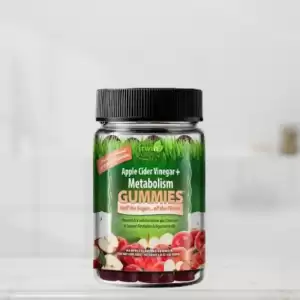Irwin Naturals Apple Cider Vinegar + Metabolism Gummies 40 Apple Flavored Gummies