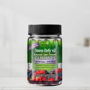 Irwin Naturals Stress-Defy v2 Gummies 30 Mixed Berry Flavored Gummies