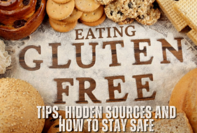 Image of gluten foods titled with," Are You Really Eating Gluten Free? — Read Becky's Latest on the Blog" at The Only Earth in High Point