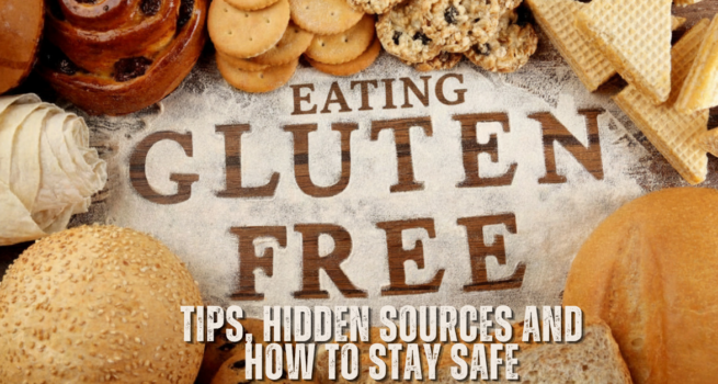 Image of gluten foods titled with," Are You Really Eating Gluten Free? — Read Becky's Latest on the Blog" at The Only Earth in High Point