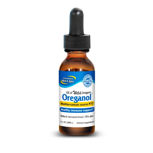 North American Herb & Spice Oreganol P73 wild oregano oil available online The Only Earth High Point NC