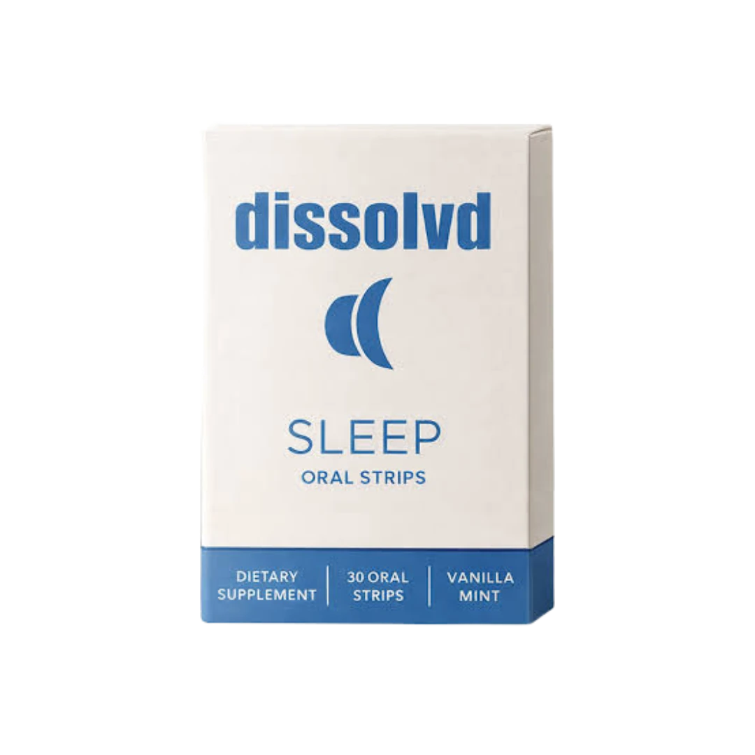 DISSOLVD sleep support oral strips available online The Only Earth High Point NC