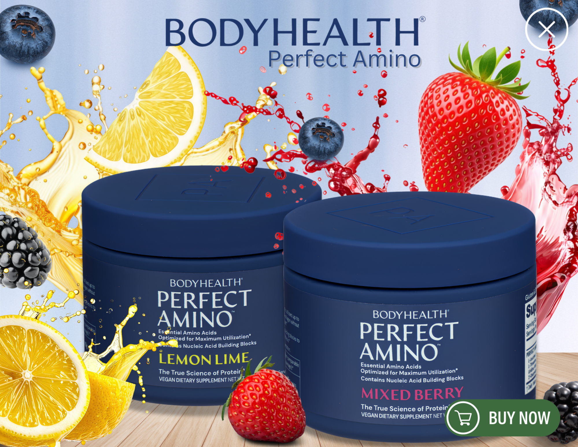 BodyHealth PerfectAmino essential amino acids available online The Only Earth High Point NC