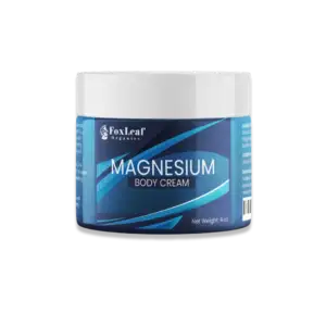FoxLeaf Organics Magnesium Body Cream available in-store & online The Only Earth High Point NC