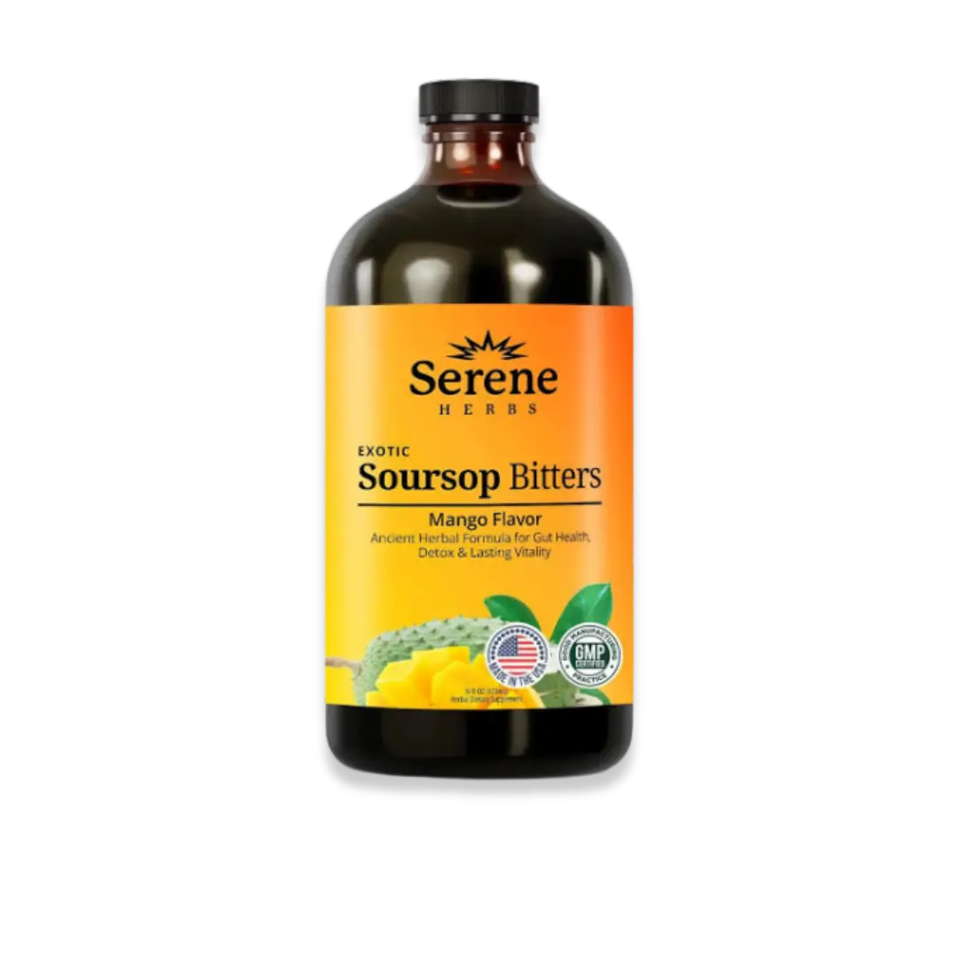 Serene Herbs Soursop Bitters Mango available online The Only Earth High Point NC