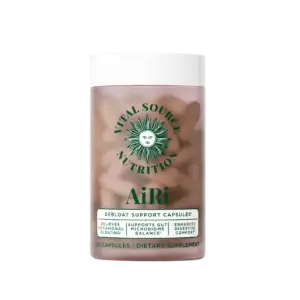 Vital Source AiRi debloat support capsules at The Only Earth High Point NC Slug: vital-source-airi-debloat-support-capsules